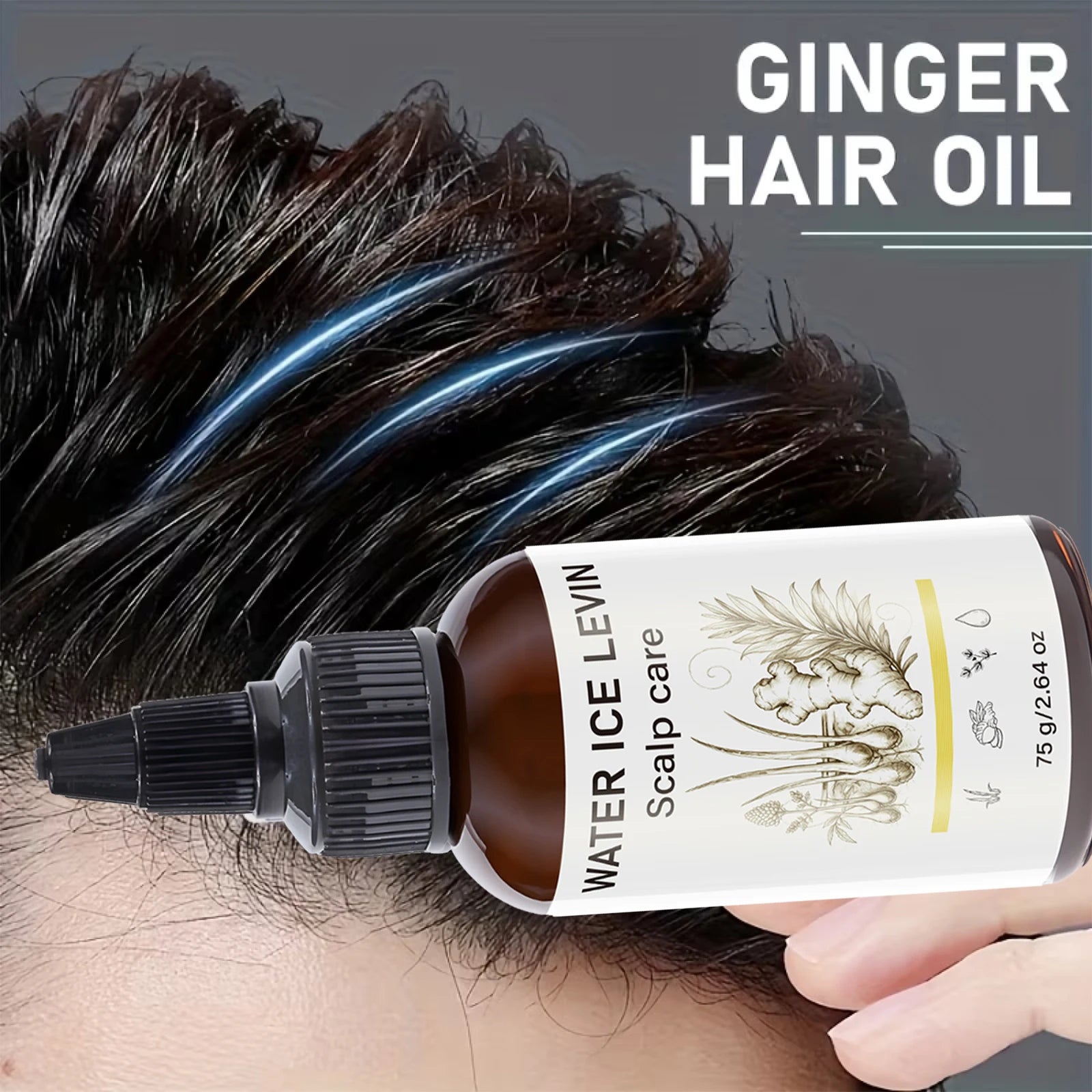 Ginger Infused Scalp Treatment Oil – Daily Hair & Scalp Care Scalp Treatment Oil Oasis Select
