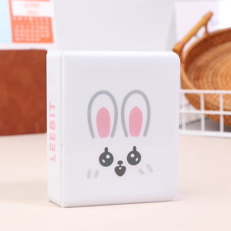 Cartoon Animals 3 Inch Album Star Photo Small Card Storage Album Cute Idol Picture Postcard Kpop Card Binder Card Book Oasis Select MR-04
