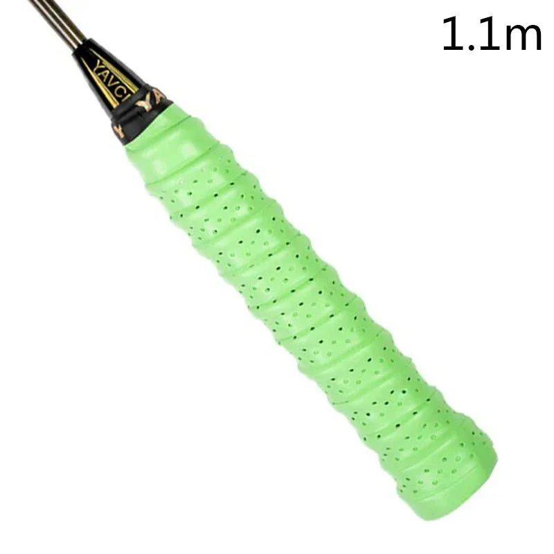 1/2Pcs Anti-Slip Breathable Sport Over Grip Sweat Band Griffband Tennis Overgrips Tape Badminton Racket Grips Sweatband Oasis Select green