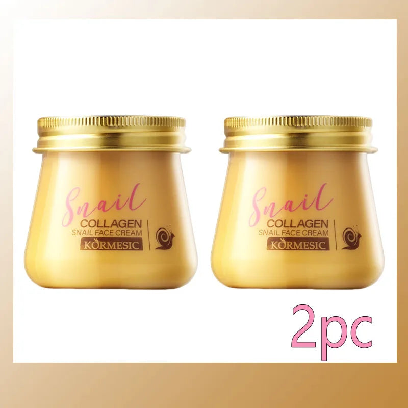Snail Collagen Face Cream – Firming & Brightening Korean Skincare Face Moisturizer Cream Oasis Select 2pc
