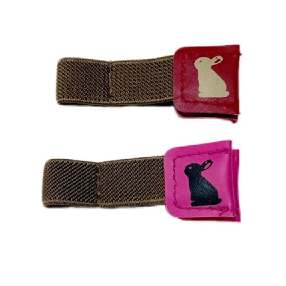 Leather Cable Organizer – Portable Snap Button Cord Winder