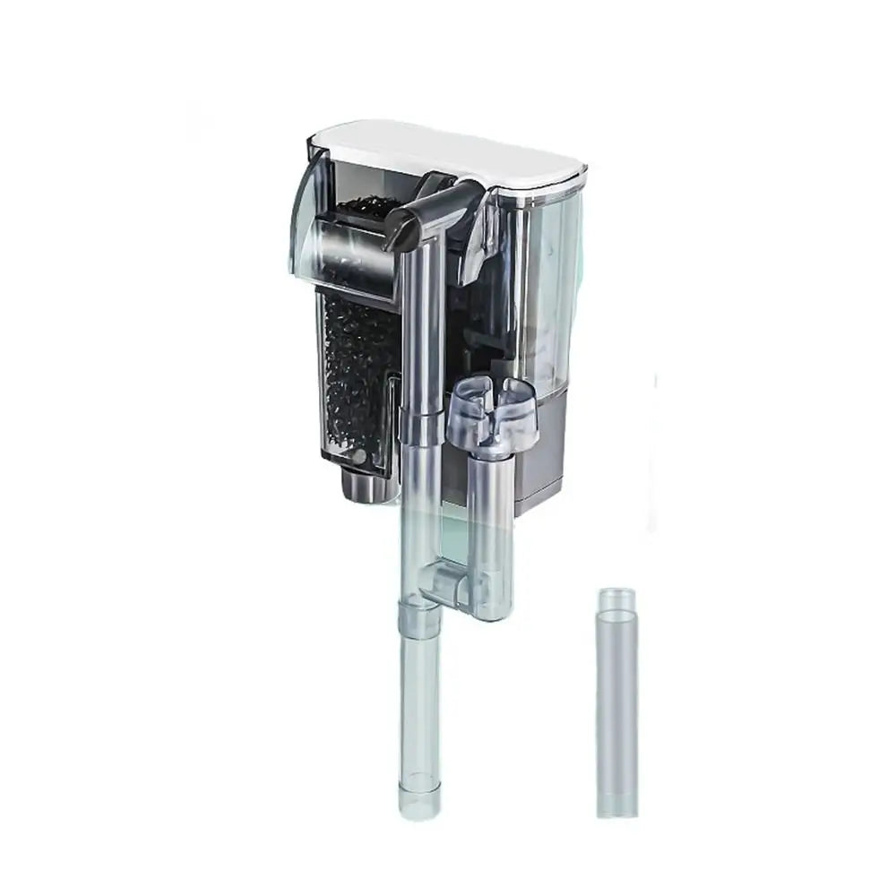Slim HOB Aquarium Filter | Quiet Adjustable Flow Fish Tank