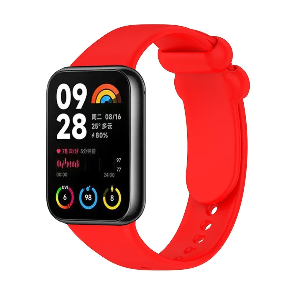 Silicone Strap & Case for Xiaomi Mi Band 8 Pro – Sports Band Smartwatch Strap & Case Oasis Select