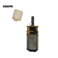 DC 5V 28/40/300RPM Micro N20 Gear Motor Slow Speed Metal Gearbox Reducer Electric Motor DIY Toy Oasis Select 40RPM