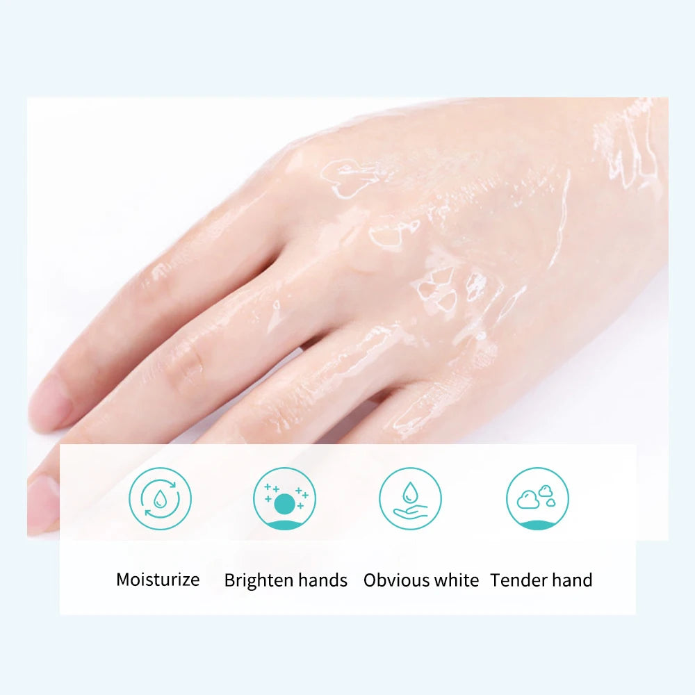 Goat Milk Hand Mask – Anti-Aging, Moisturizing & Whitening Hand Mask Treatment Oasis Select