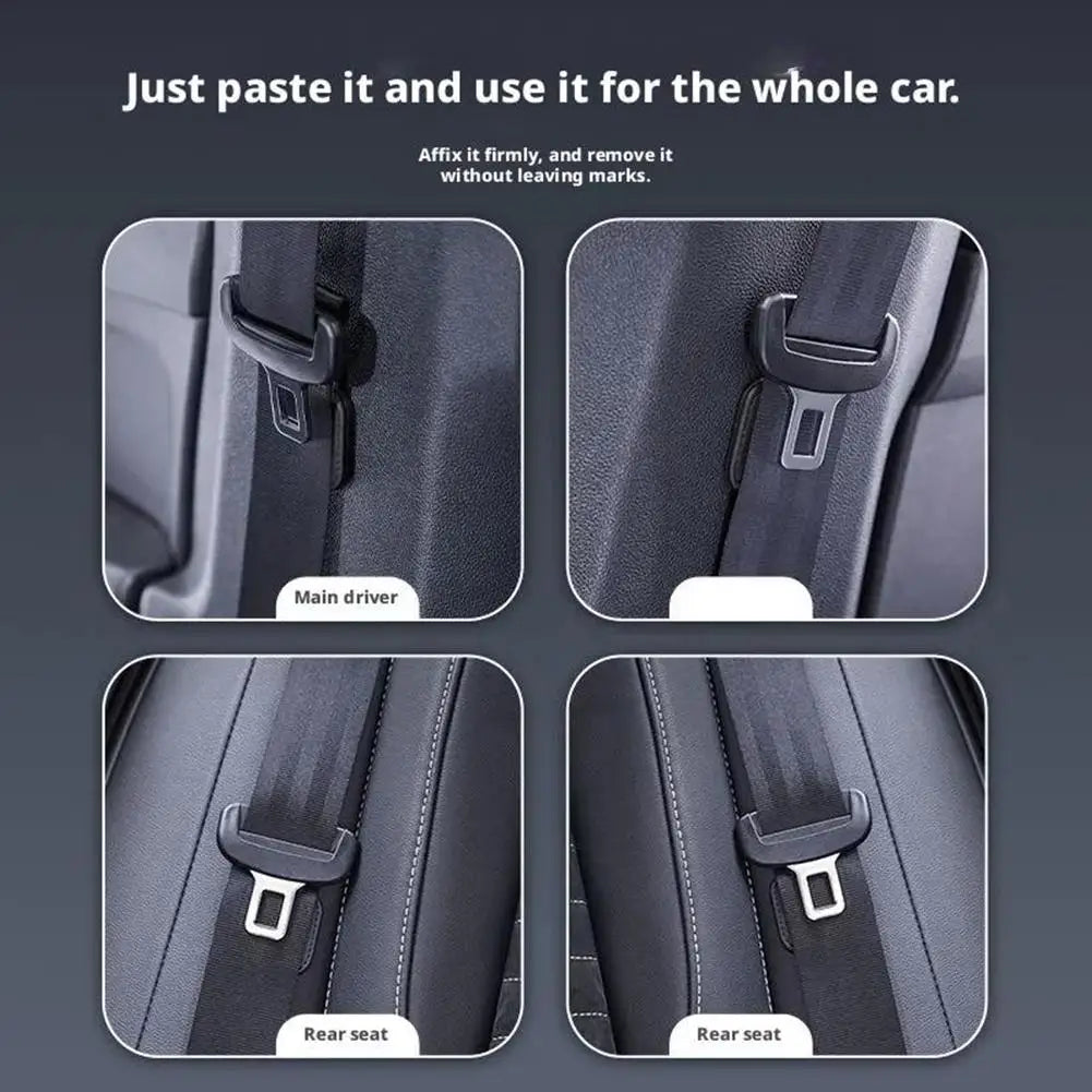 Magnetic Seat Belt Clip Holder – Aluminum Alloy Fixing Stopper