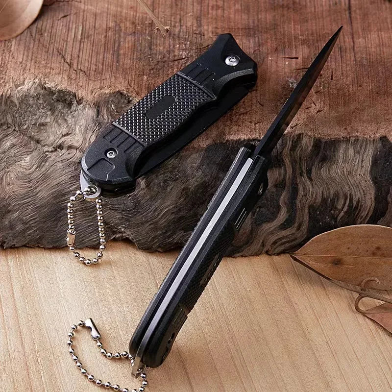 New Outdoor stainless steel small knife camping survival folding knife high hardness portable key knife multifunctional Oasis Select