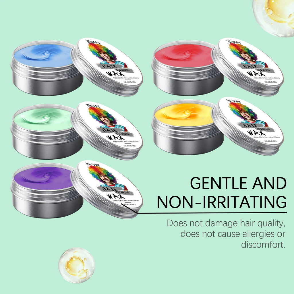 Toddler Temporary Hair Color & Styling Gel - Firm Hold, Gentle Formula, Hair-Friendly, Perfect for Party & Dress-Up Oasis Select
