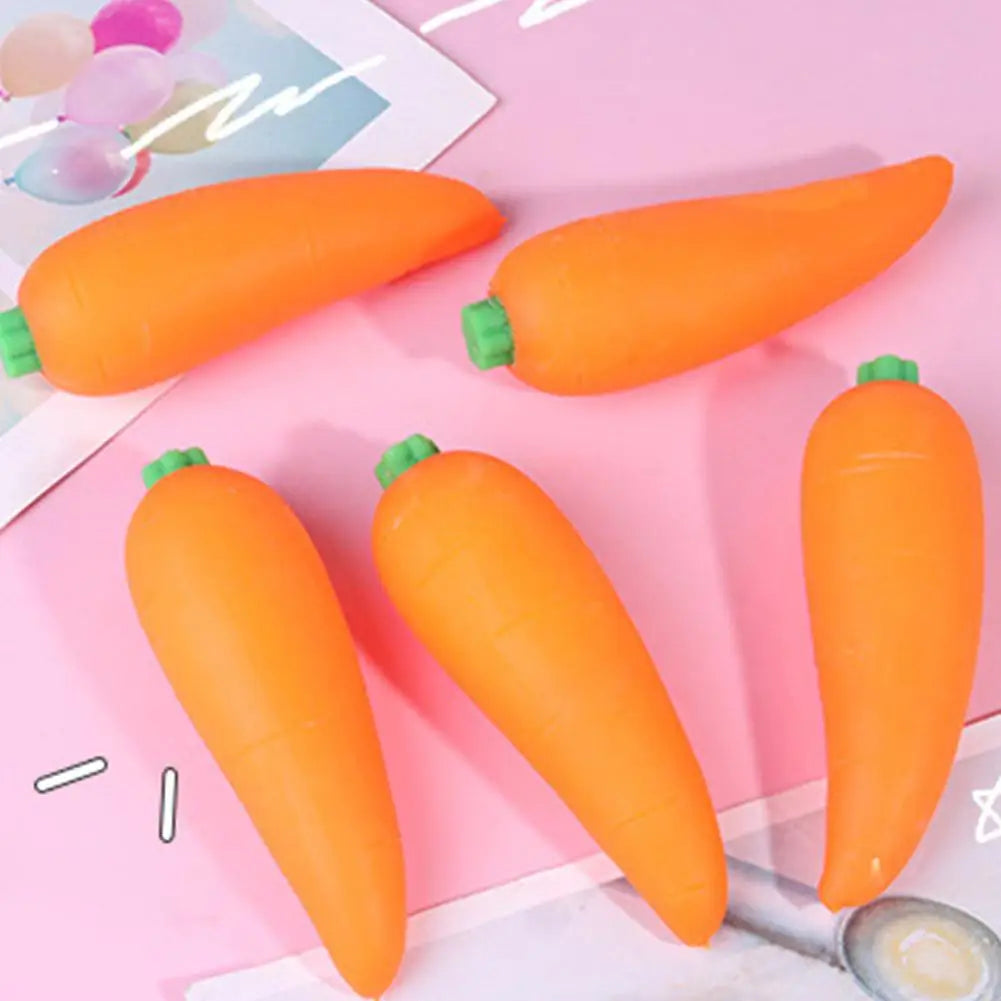 Giant Carrot Squishy Stress Toy – Sensory Fun Kids & Adults