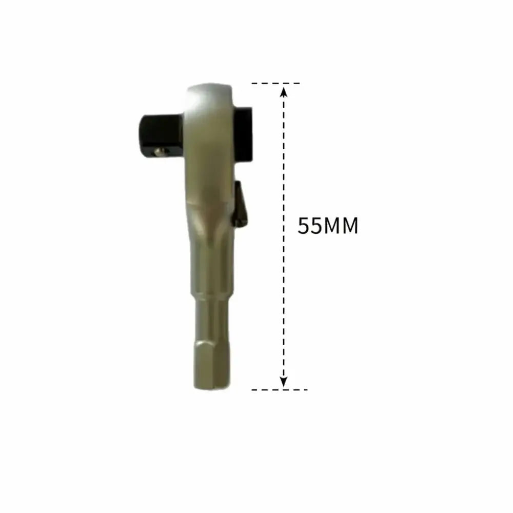 2-in-1 Hex Mini Ratchet Wrench Two-way High Precision Hex Bits Adapters Portable 1/4 Inch Drive Ratchet Adapter Oasis Select