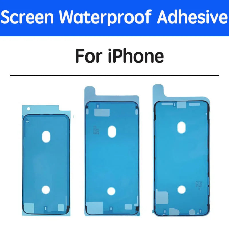 2x Waterproof LCD Adhesive Sticker for iPhone 6–11 | Screen Seal