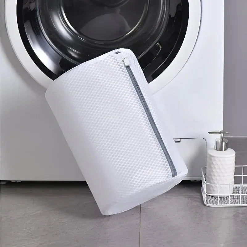Mesh Shoe Wash Bag for Washing Machine, Reusable Laundry Bag for Sneakers with Zipper, 360 Degree Protection Organizador De Ropa Oasis Select