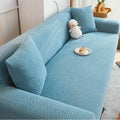 New Multi-functional Sofa Cover All-inclusive Universal Anti-cat Scratch Elastic One-piece Sofa Cover Sofa Covers Oasis Select 3 people 190-230cm sky blue