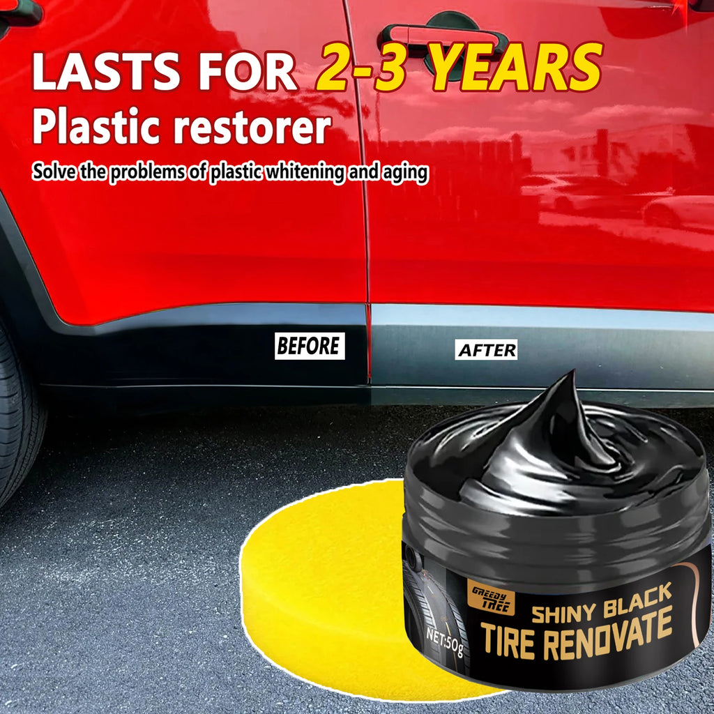 ABS Resin Plastic Coating Paste – Black Shine & 2-Year Protection