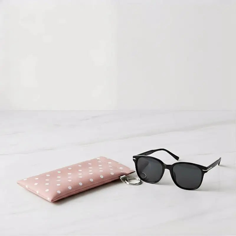 Polka Dot Eyeglasses Case – Travel Sunglasses Zipper Pouch Eyeglasses Case Oasis Select