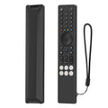 For TCL RC833A Silicone Remote Control Case with Lanyard Protective Cover Anti-Slip Drop-Proof RC Cover TV Supplies Tool Oasis Select Black China Mainland