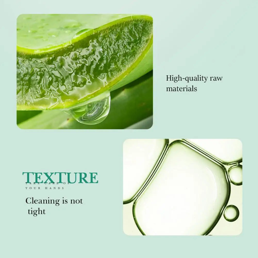 Aloe Vera Soap Bar for Face & Body, Handmade Washing Exfoliating Bar, Moisturizing Oil Control Mild Nourishing Cleaning Pore Oasis Select