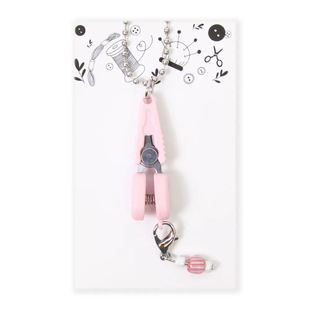 with Protective Cover Mini Pocket Scissors Straight Tip Metal Sewing Small Scissor DIY Cross Stitch Thread Trimmer School Office Oasis Select Pink