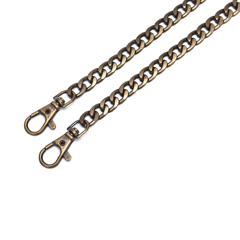 DIY Bag Strap Chain Wallet Handle Crossbody Accessories Purse Strap Chain Women's bag Replaced Bag Spare Parts Oasis Select Bronze
