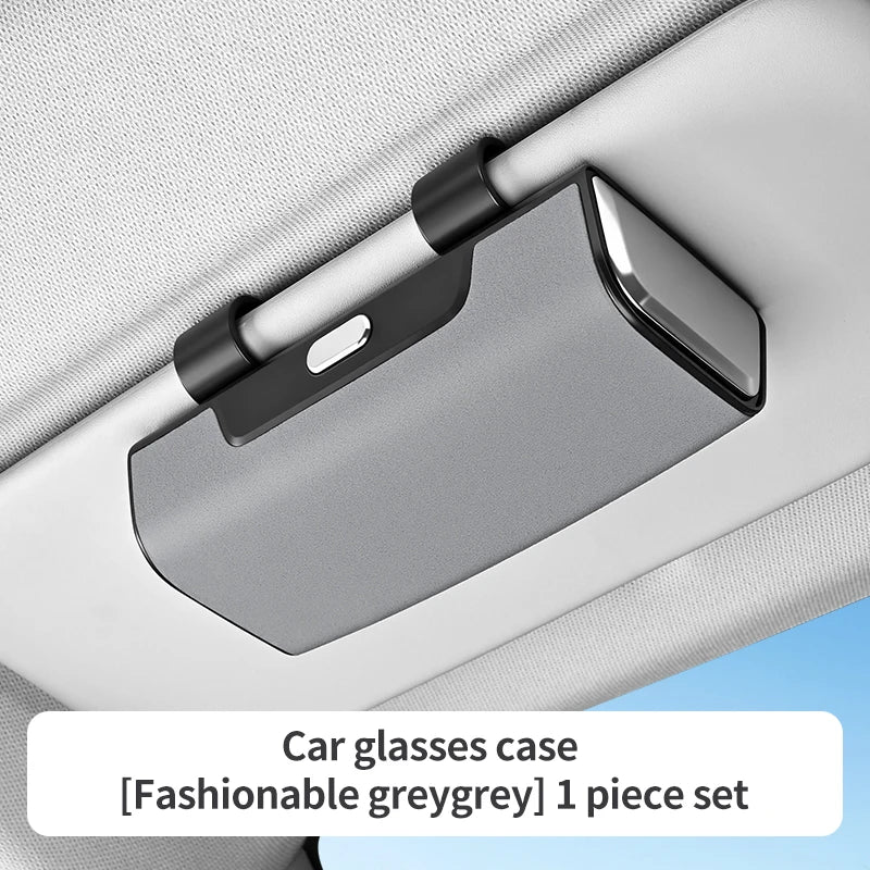 Car Sun Visor Glasses Case – Anti-Scratch Sunglasses Holder