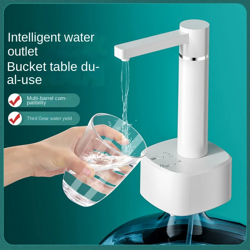 Smart Automatic Water Dispenser 3-gear USB Electric Water Pump With Stand Smart Water Bottle Pump Dispenser For Home Kitchen Oasis Select