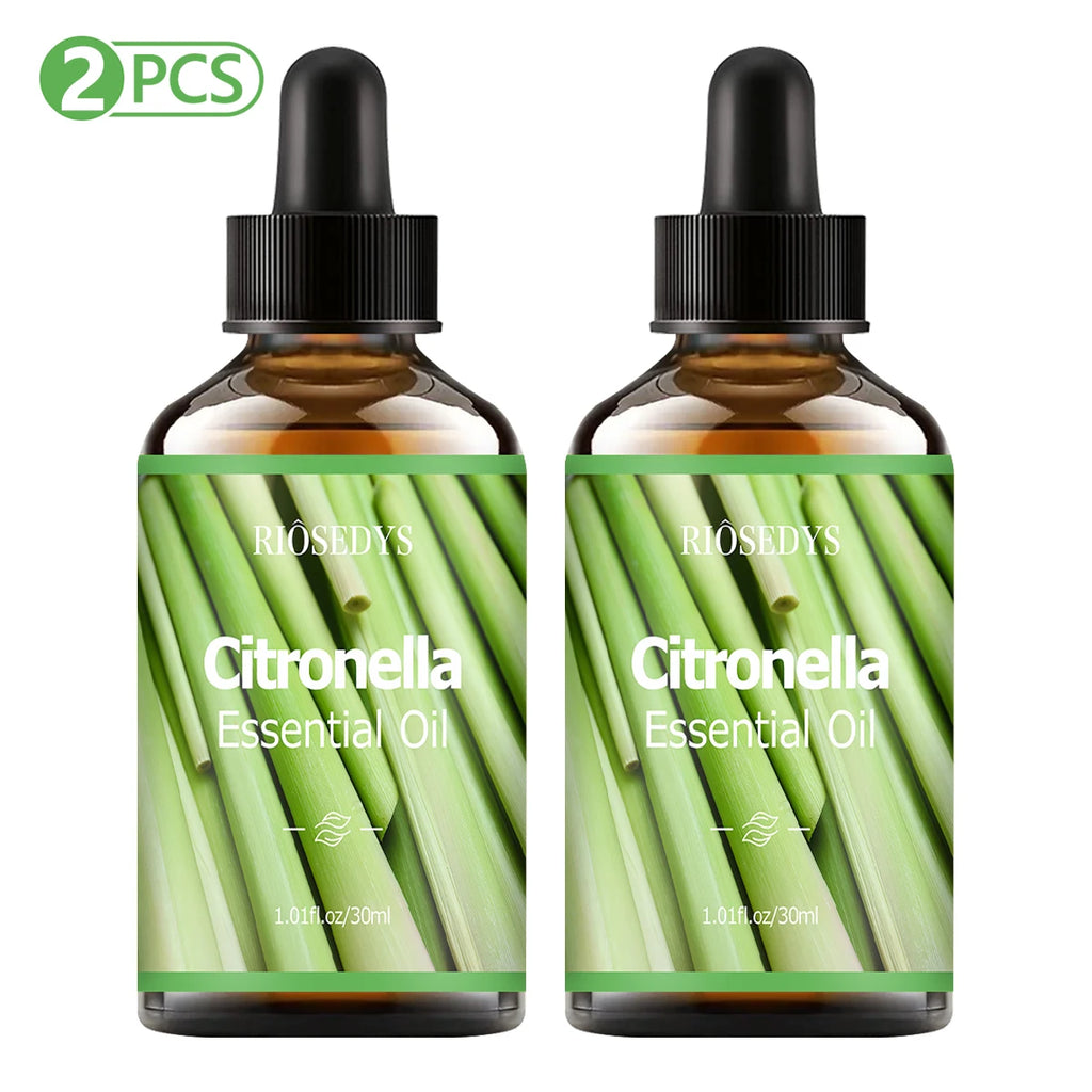 Citronella Essential Oil – Massage, Hair Care & Diffuser