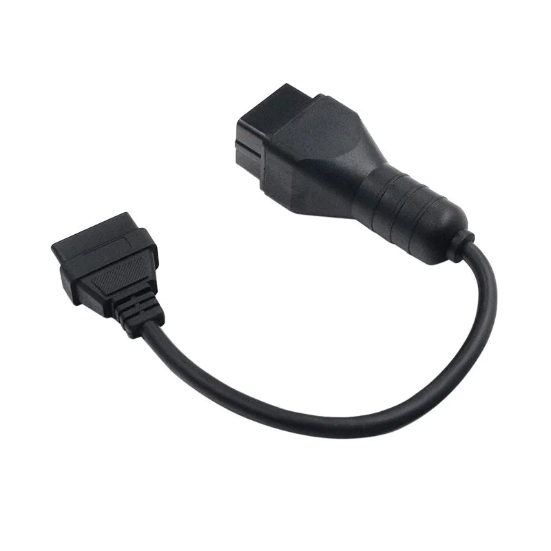 Renault 12-Pin to OBD2 16-Pin Diagnostic Adapter Cable OBD2 Diagnostic Cable Oasis Select
