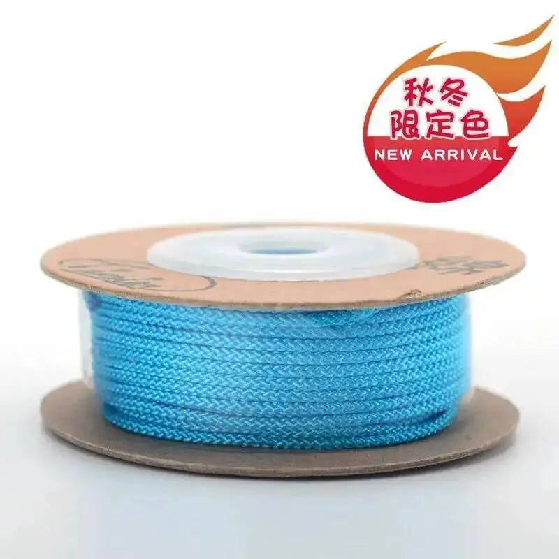 110meters 1mm Cotton Thread Hand Woven Cotton Wire/Cord/String/Rope for Braiding Bracelets Crafts Gift Box Packaging Oasis Select Blue 374 Navy Blue 1.0mm 11m
