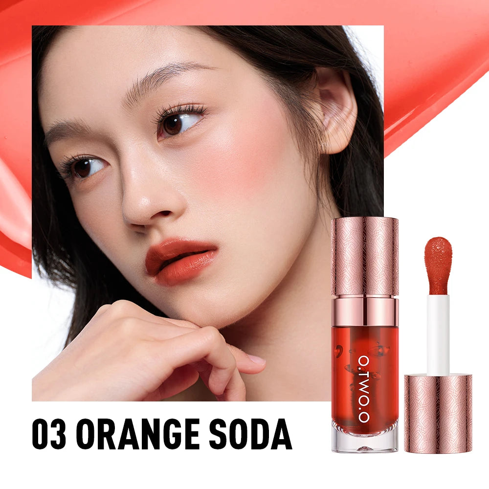 O.TWO.O Multi-Use Lip & Cheek Tint – Waterproof & Long-Lasting