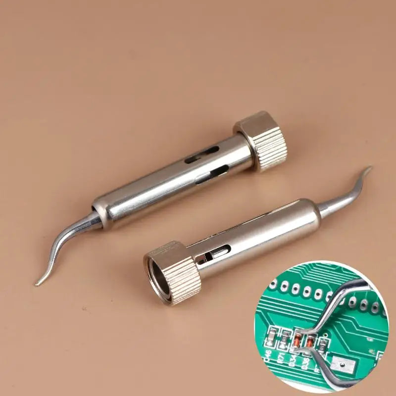 Hot Sale 1Pair 938D Portable Hot Tweezers Mini Soldering Station Solder Tips For BGA SMD Repairing Accessories Oasis Select