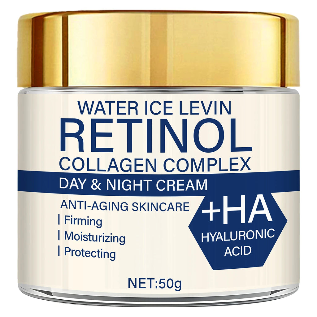 Retinol Collagen Day & Night Cream with HA – Anti-Aging 50g