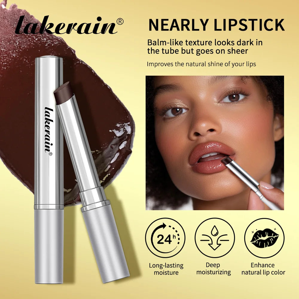 Lakerain Colorless Nearly Lip Balm Lipstick Long Lasting Hygienic Moisturizing Lips Plumper Nourish Makeup Lip Care Cosmetics Oasis Select