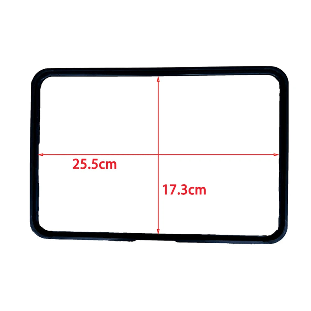 LEENKEA TM7 Screen Protector Frame – Black PC+ABS Corner Guard Appliance Screen Frame Oasis Select