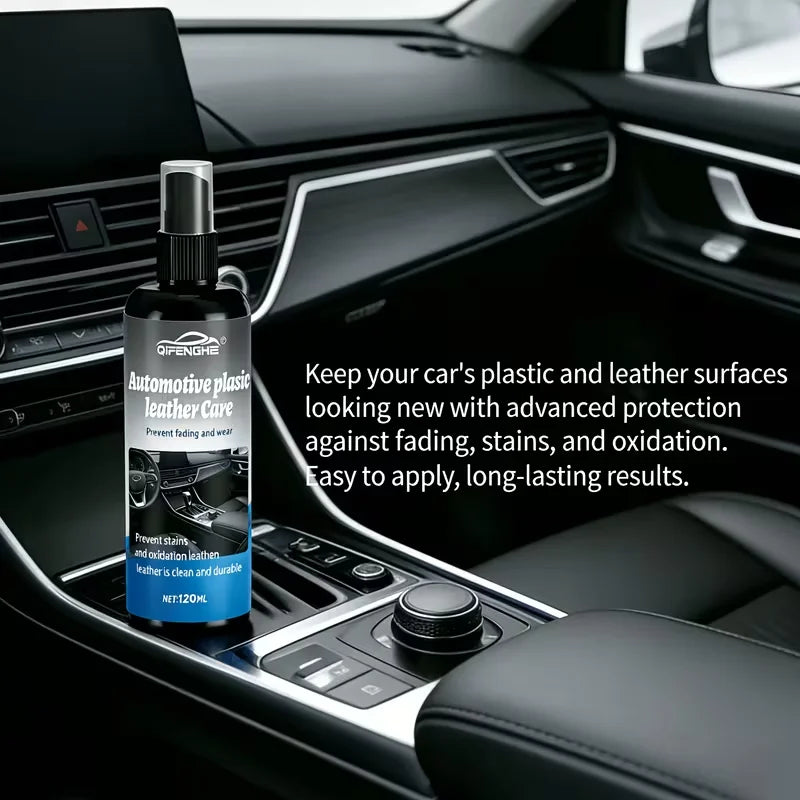 Automotive Plastic & Leather Care Spray - Interior Restorer & Protector for Car Seats, Dashboards & Trim Oasis Select