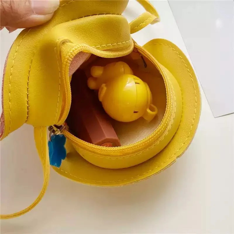 1-8PCS Cartoon Kids Bag Crossbody Sling Bag for Girls Mushroom Design Shoulder Purse Childrens Wallet Casual Korean Style Tote Oasis Select