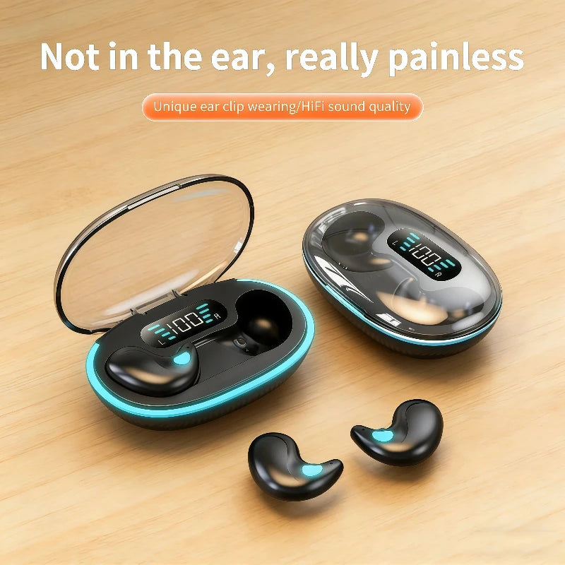 X55 Earphones Wireless Earphones Headphones Noise Reduction Sport Game Sleep Bluetooth Earbuds for all smartphones Oasis Select