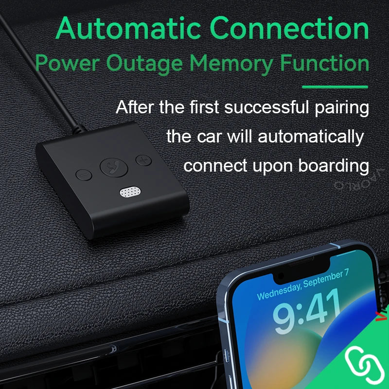 Bluetooth 5.4 Car Kit AUX Audio Receiver 3.5MM USB U-Disk Stereo Wireless Audio Adapter With Mic Handsfree Call Navigation Music Oasis Select