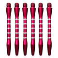 6Pcs Aluminum Throwing Darts 53mm Short Five-line Metal Darts Rod Thread Darts Darts Accessories Indoor Darts Sport Oasis Select B