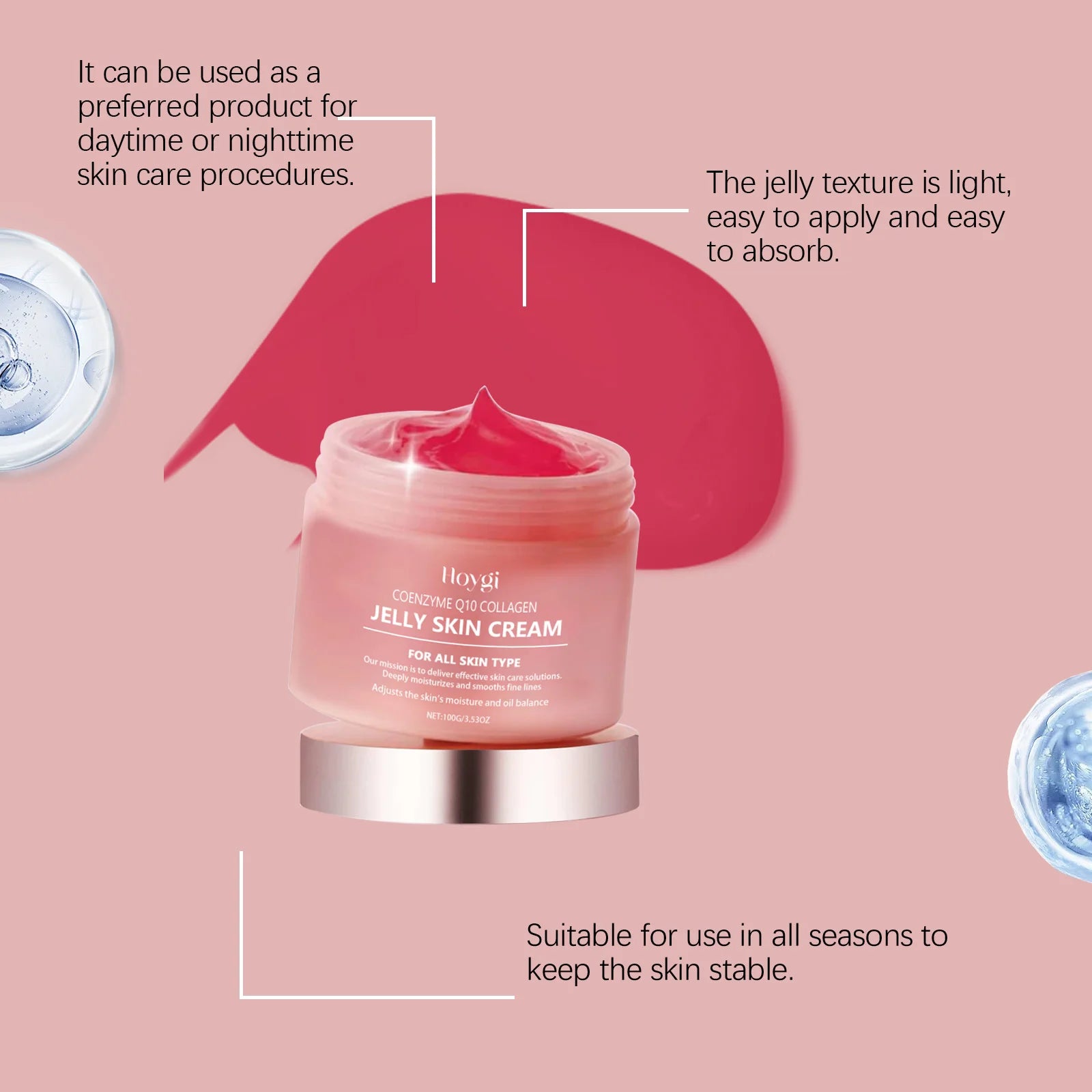 Hoygi Collagen Jelly Cream – Moisturize, Firm & Brighten 100g