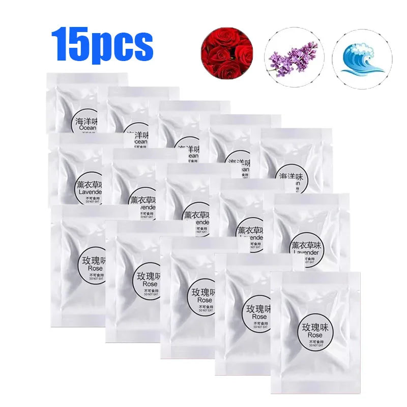 5/10/15pcs Car Air Freshener Supplement Car Vent Perfume Refill Replace Aroma Cotton Pads Perfume Fragrance Interior Accessories Oasis Select 15pcs mix