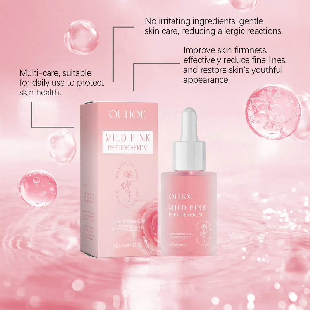 30ML Rose Face Care Serum Gentle Nourishing Increase Skin Elasticity Glowing Reduce Roughness Hydrating Repairing Facial Essence Oasis Select