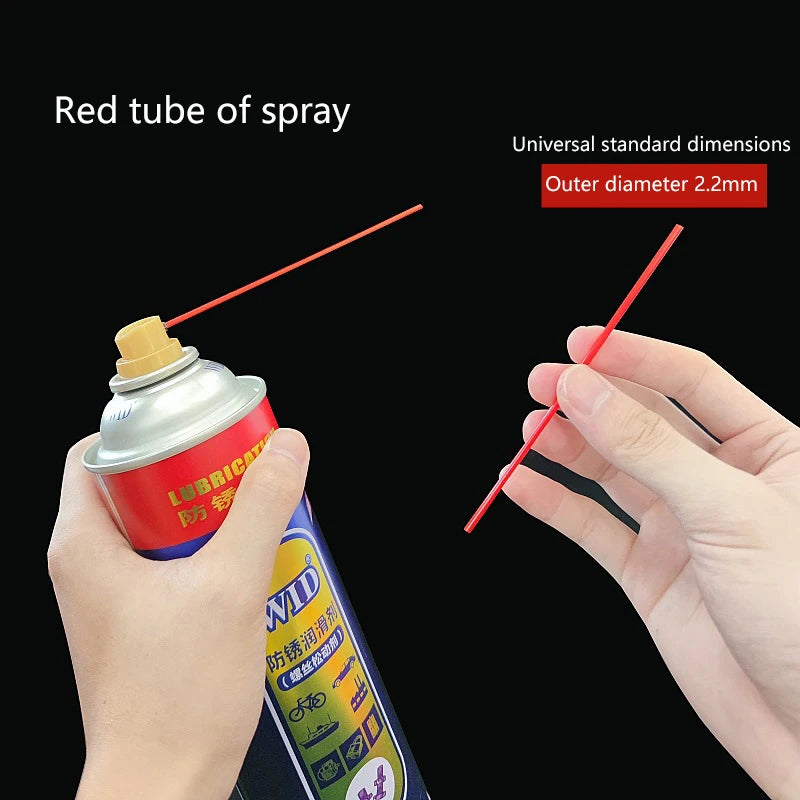Cleaning Agent Small Tube Red Extended Type Cleaning Carbon Tool Cylinder Bi Cleaning Spray Nozzle Throttle Valve Special Use Oasis Select
