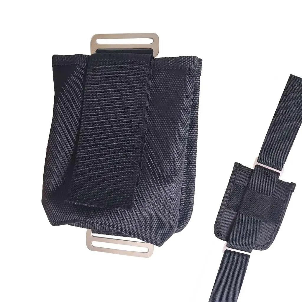 1.5KG Scuba Diving Sidemount Trim Weight Pocket Sidemount Diving Harness Shoulder Waist Straps Mounting Pocket Oasis Select