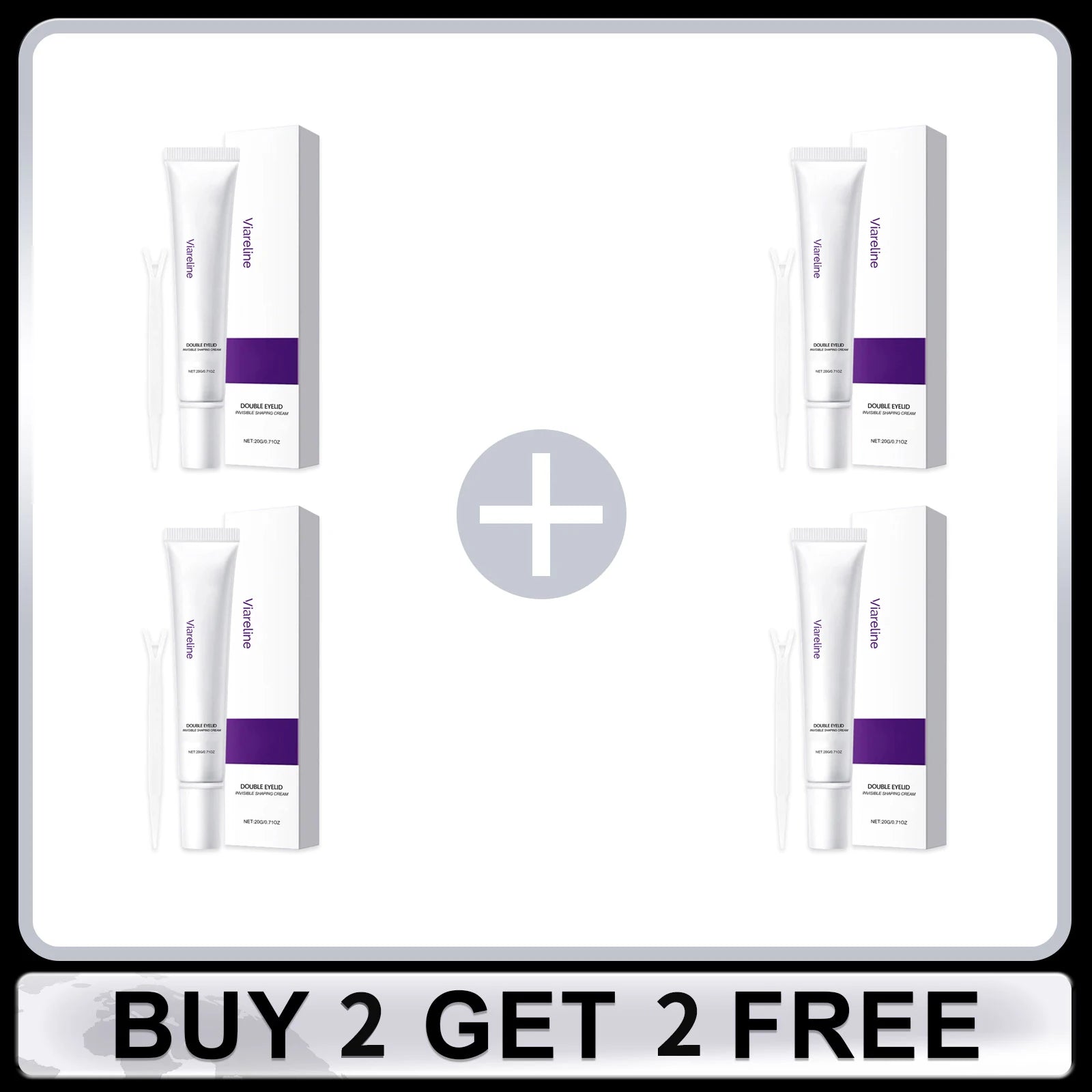 Viareline Double Eyelid Shaping Cream – Natural Look 20g
