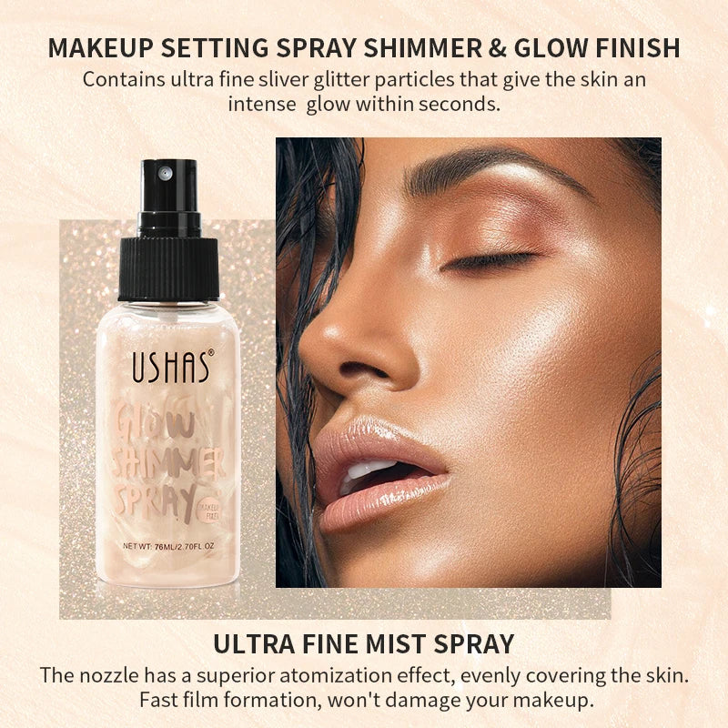 USHAS 4-Color Liquid Body Highlighter – Illuminating Contour