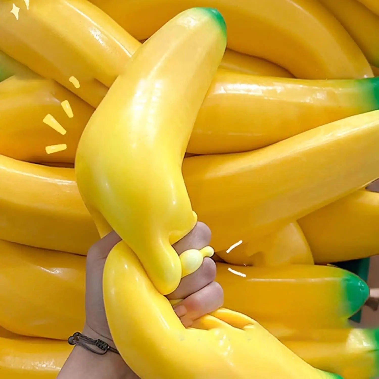 Simulation Giant Banana Squishy Toy Slow Rising Stress Relief for Adults Anti-Anxiety Fidget Toy Desk Accessory For Kids Gifts Oasis Select