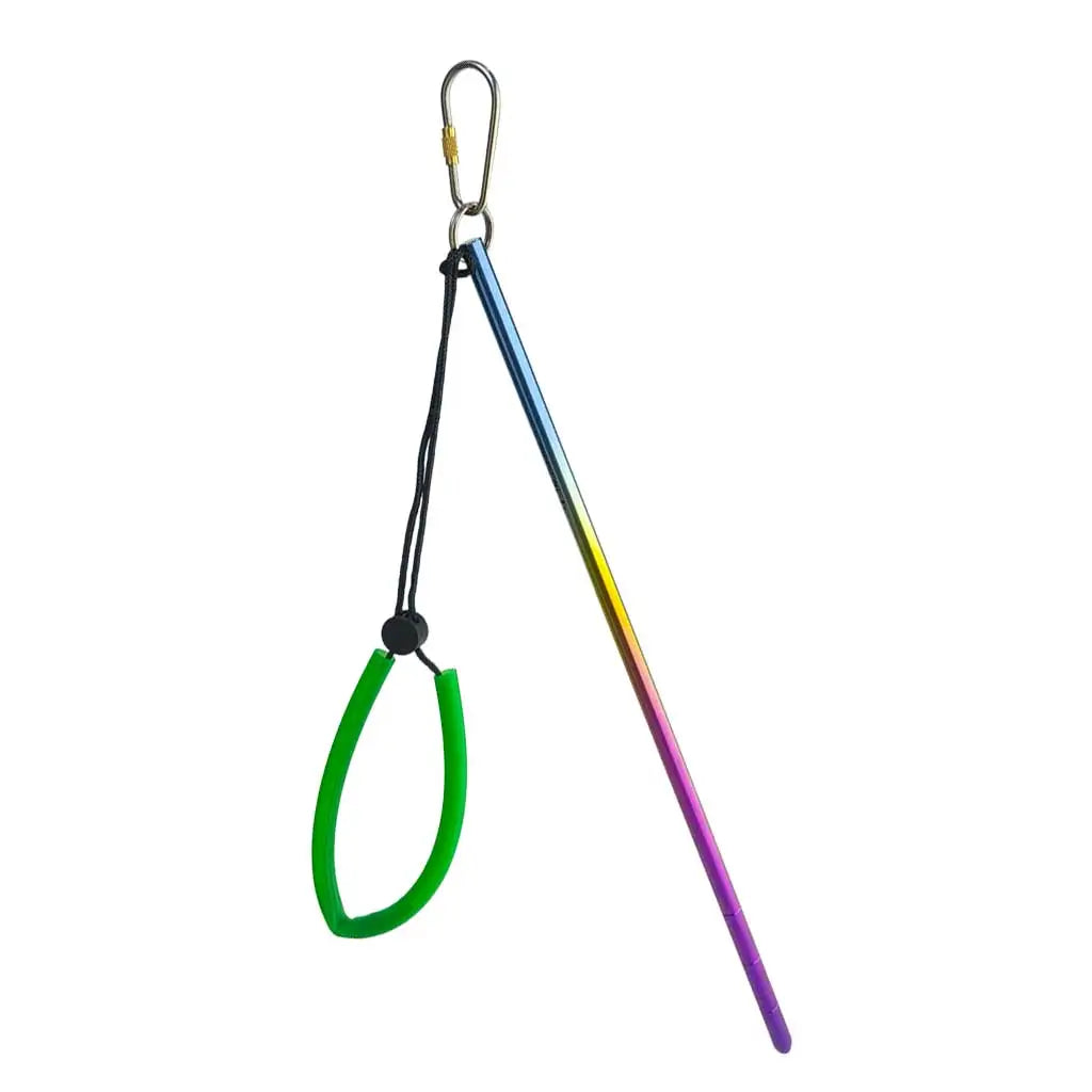 Titanium Scuba Diving 350mm Titanium Alloy Dividing Lobster Stick Pointer Rod With Lanyard Underwater Oasis Select colorful