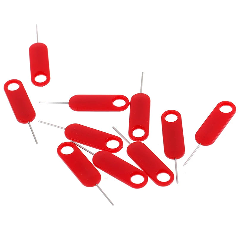 10pcs Universal Sim Card Tray Pin Ejecting Removal Needle Opener Ejector For General Mobile Phone Oasis Select