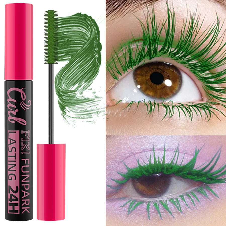 FUNPARK 9-Color Waterproof Mascara – Curling & Lengthening