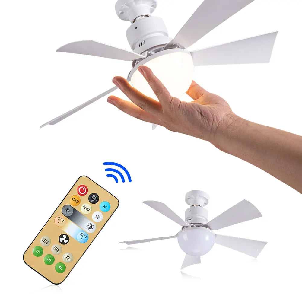 30W LED Ceiling Fan with Remote Control – 3 Speeds, Modern LED Ceiling Fan Oasis Select